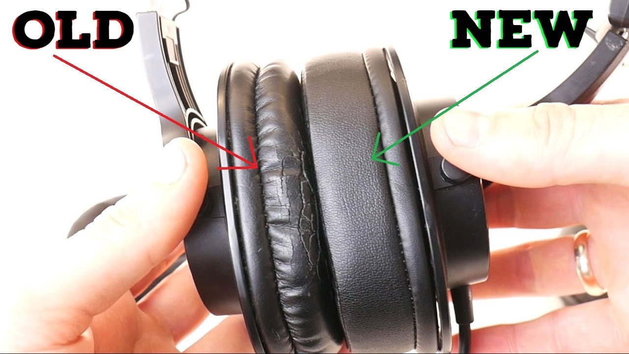 Remove & Replace Audio Technica ATH M20x Ear-Pad Cushions