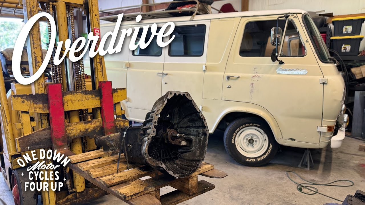 Four Speed Toploader Ford Econoline Overdrive Swap | Subtitles, No Commentary