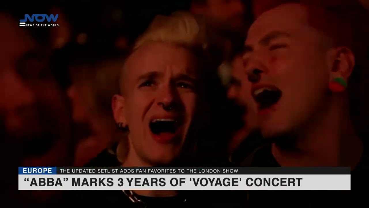 ABBA празднует 3-летие Voyage