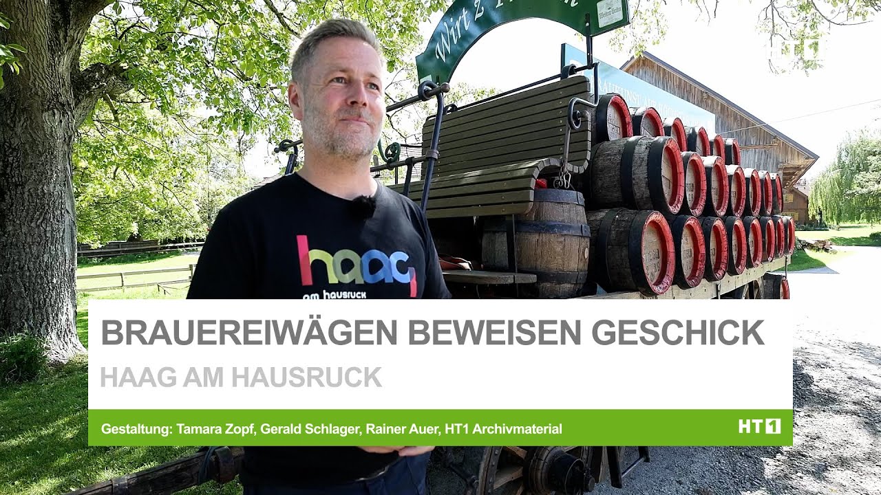 Spektakuläres Brauereiwagen-Geschicklichkeitsfahren lockt nach Haag am Hausruck