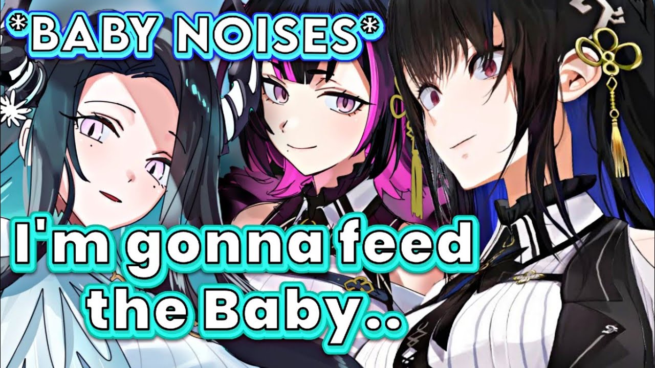Malpha's baby appears when Nerissa streams with her sisters and... [HololiveEN]