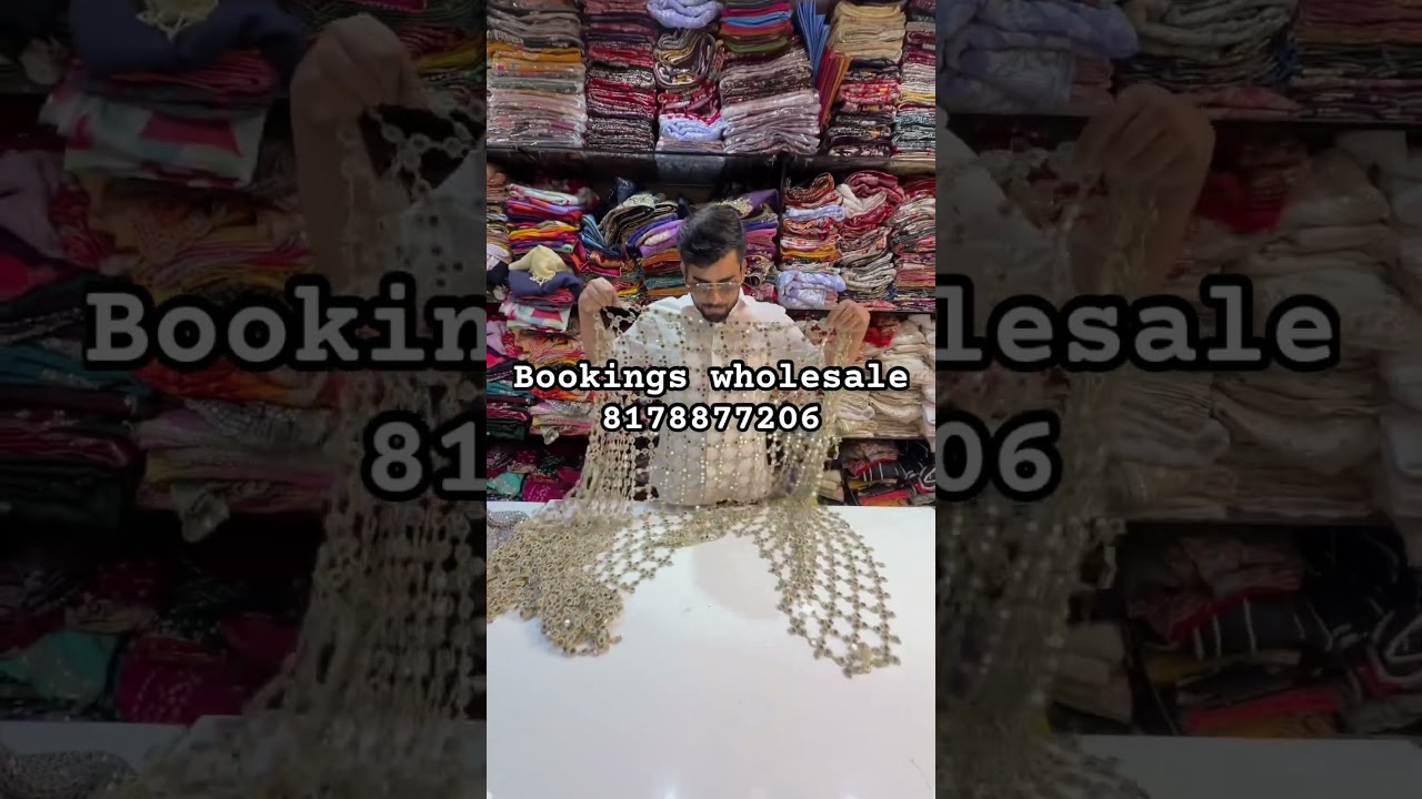 Best dupatta shop Delhi biggest dupatta manufacturer in India #youtubeshorts #wholesale #shortvideo