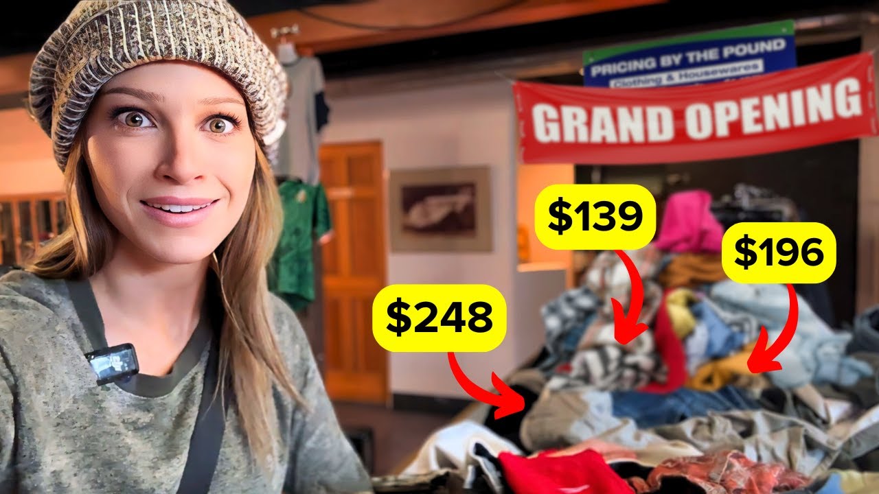 My Unreal $5,000+ Thrift Haul at This Secret Bins Store
