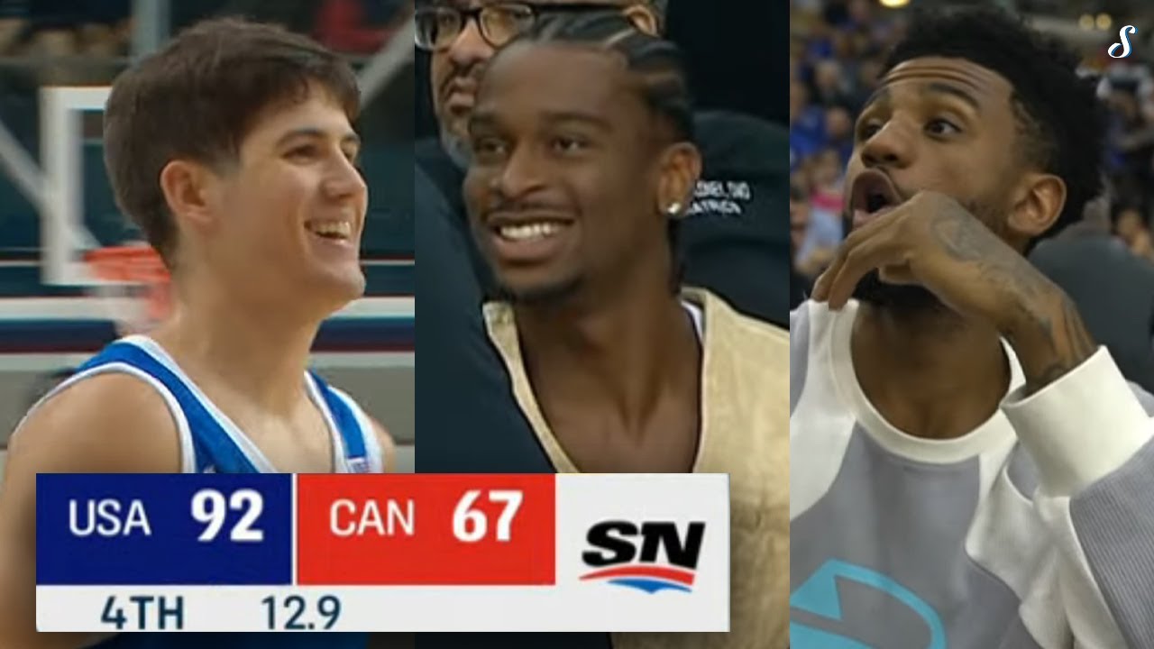 Reed Sheppard Leads Kentucky In Dominant Win Over Team Canada | Ft. Justin Edwards, A. Reeves & More