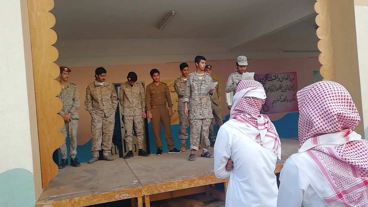 إذاعة ثانوية الجزيرة 15/7/1439  (جنودنا البواسل)