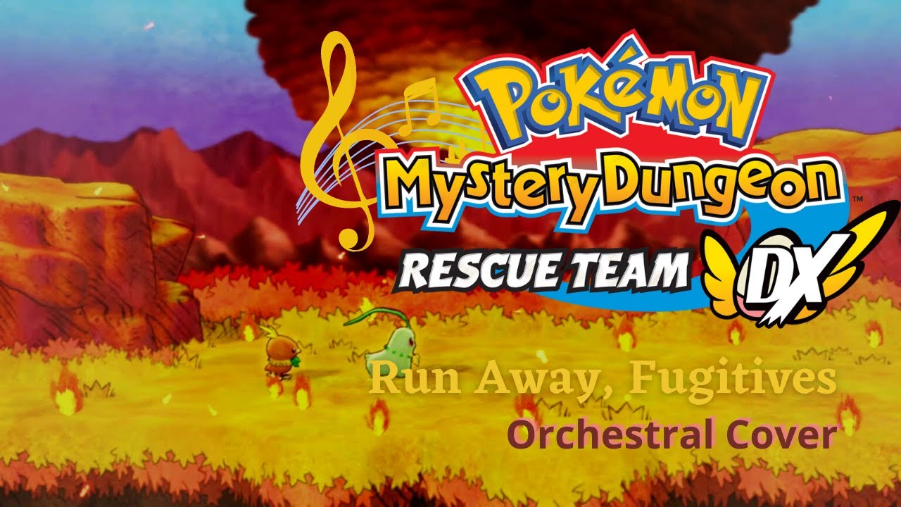 Run Away, Fugitives. (PMD: Rescue Team DX Cover)