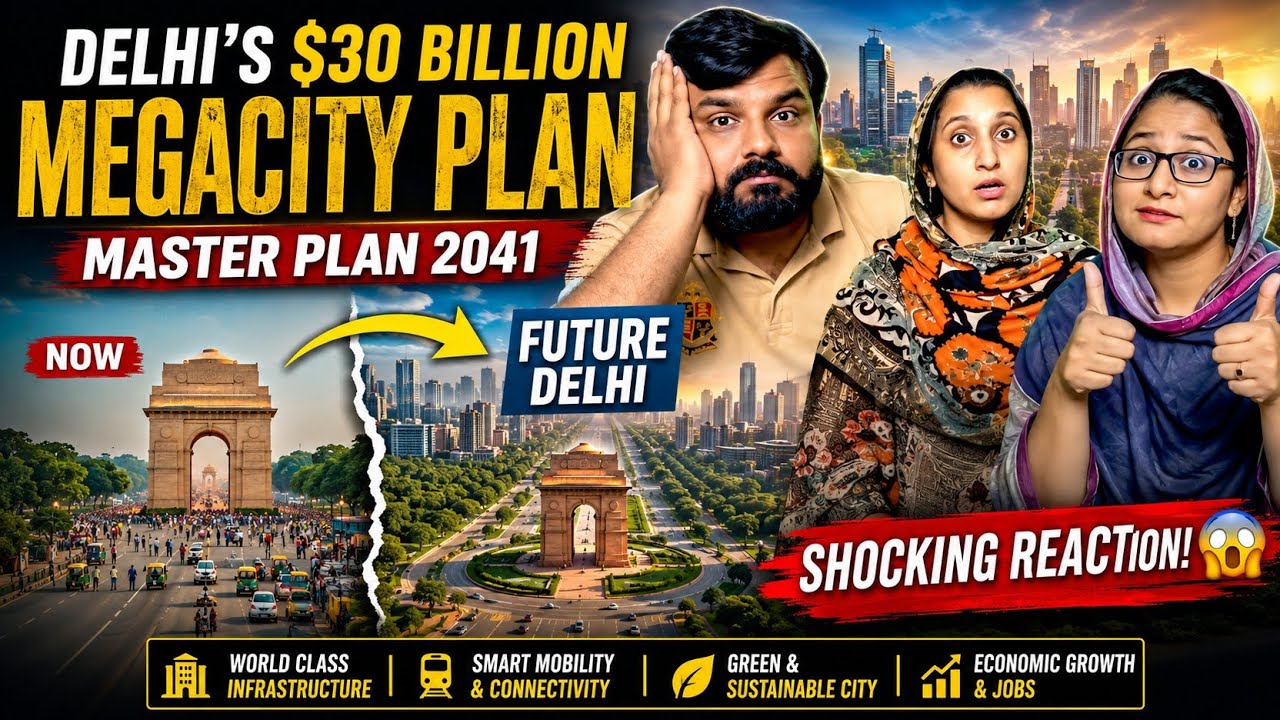 Reaction on Delhi&rsquo;s $30 Billion Megacity Plan under the ambitious Delhi Master Plan 2041