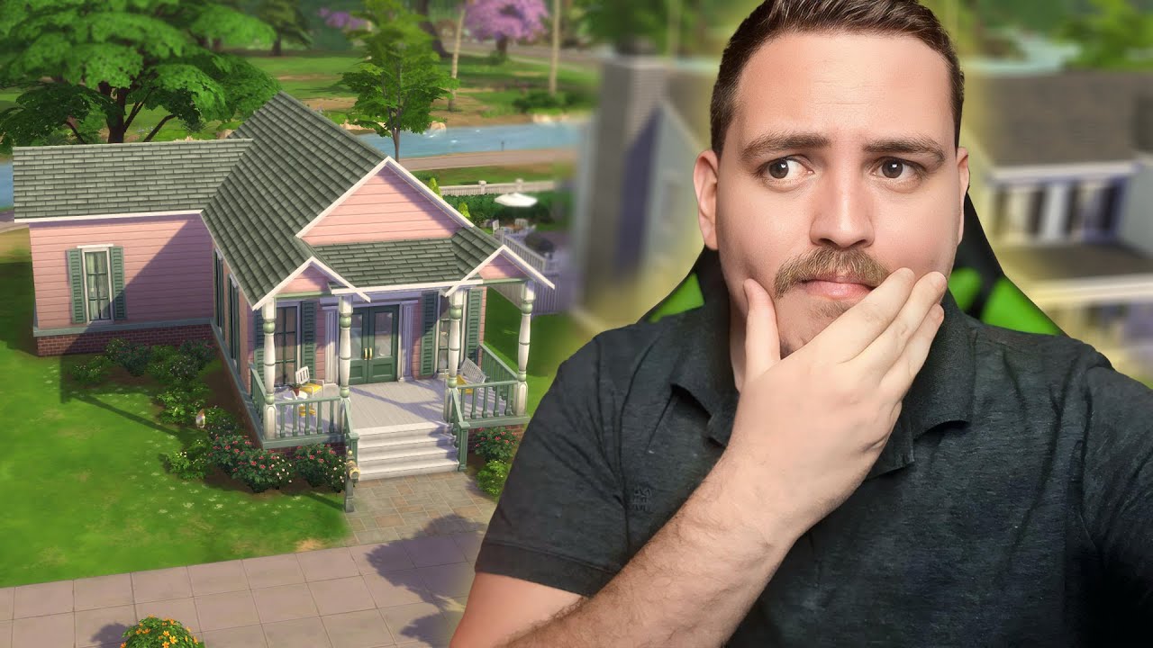 TRANSFORMEI ESSA CASA BÁSICA EM UM CASARAO! │ The Sims 4 │ SLOW BUILD
