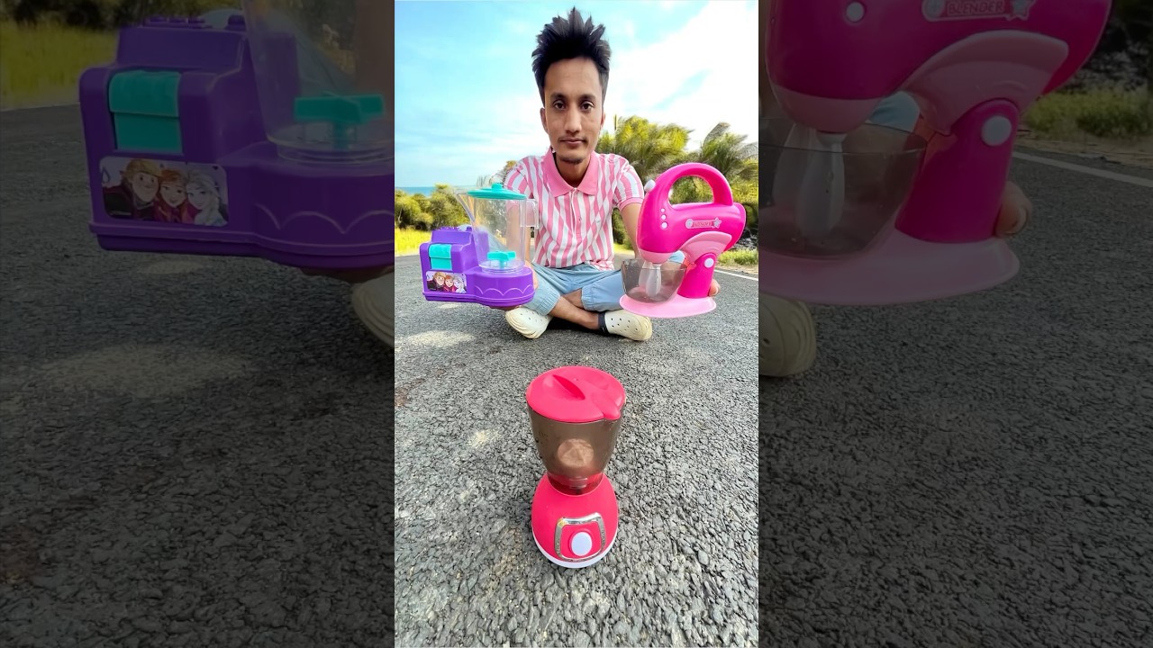 Toys Three mixer machine & Juicer machine unboxing🤪