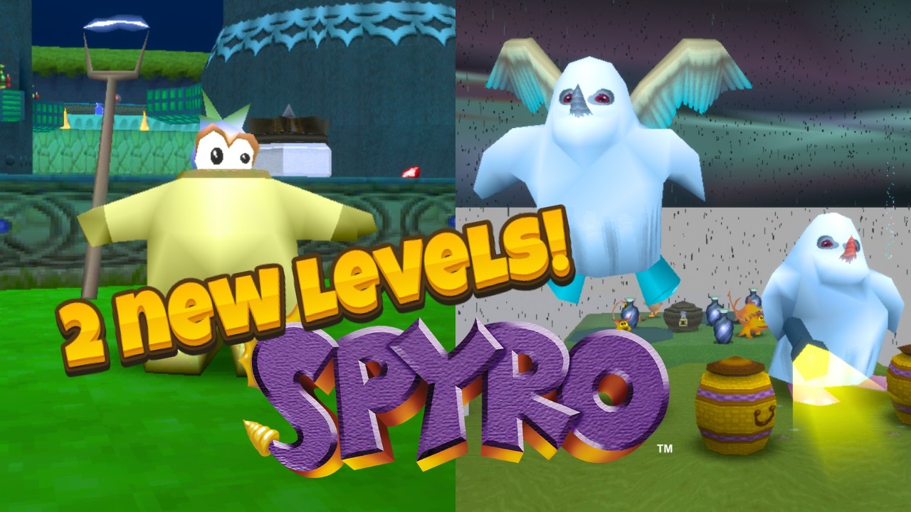 2 New Spyro Levels Are Here! | Spyro the Dragon Fan Levels | By AdamTheDragon and Rash