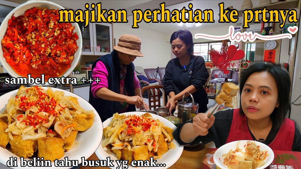TAHU BUSUK EXTRA SAMBEL !! MAJIKAN PERHATIAN KE PRTNYA !! TERIMA KASIH NGGIH...