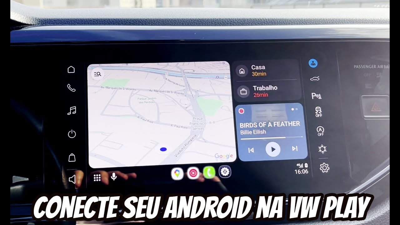 COMO CONECTAR SEU CELULAR ANDROID NA MULTIMIDIA VOLKSWAGEN