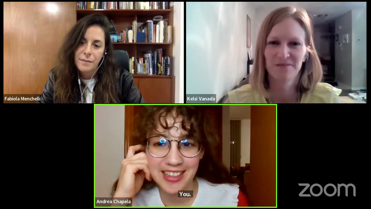 Andrea Chapela with Kelsi Vanada and Fabiola Menchelli — 'The Visible Unseen: Essays'
