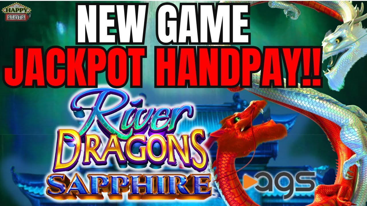 💰💰JACKPOT HANDAY on RIVER DRAGONS SAPPHIRE for HUGE JACKPOT WIN! 🐉💰🎰