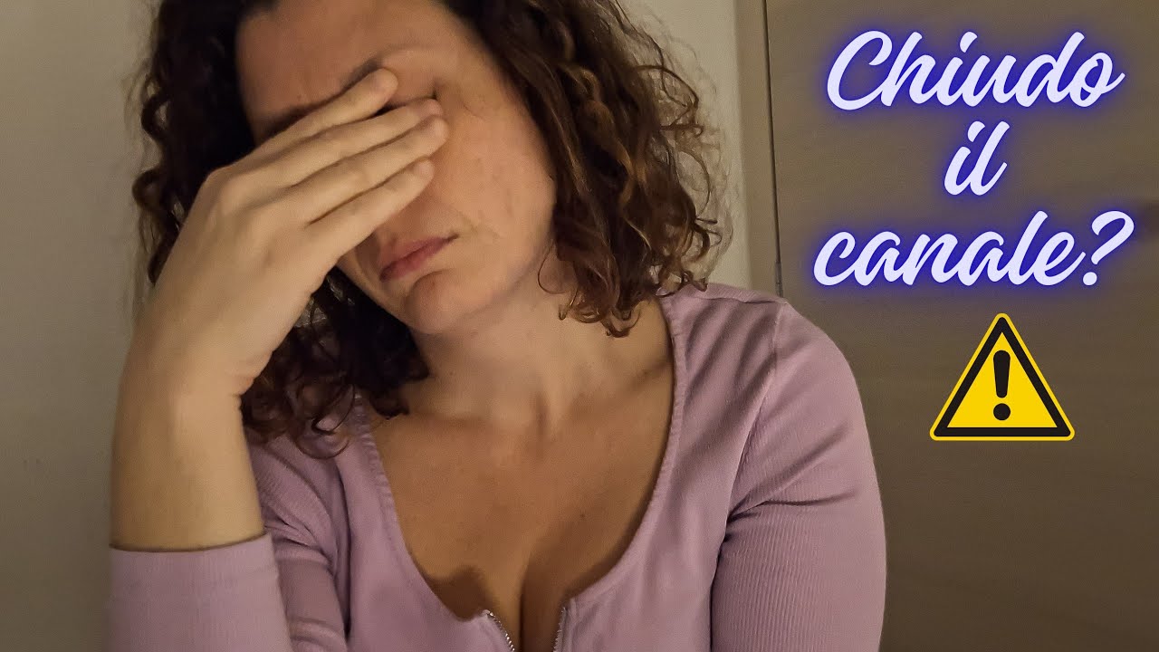 CHIUDO IL CANALE! E' giunta la fine...ASMR ITA #asmr