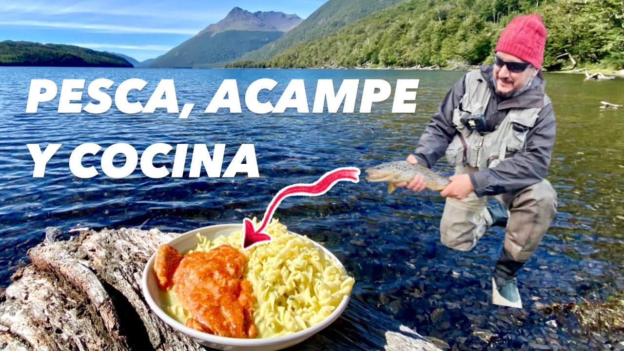 🐟 PESCO TRUCHA Y COMO 2 DÍAS | LAGO DESEADO | TIERRA DEL FUEGO