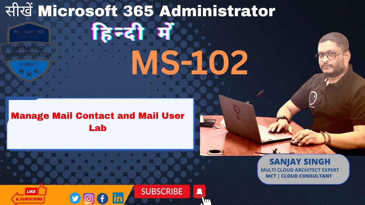 Create and Manage Mail Contact and Mail User