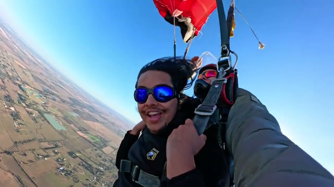 skydiving