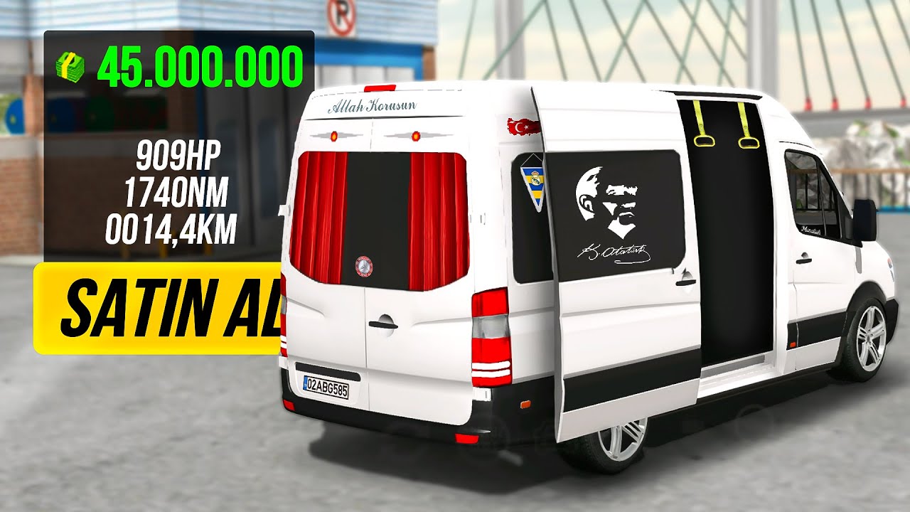 Sadece SPRINTER Satarak ZENGİN OLDUM !! Car Parking Multiplayer