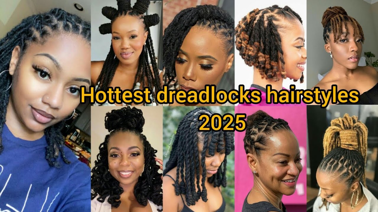 New dreadlocks hairstyles for black women | Dreadlocks styles to try out in 2025