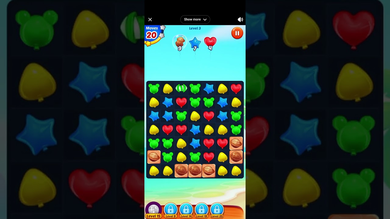 # Balloon paradise match game