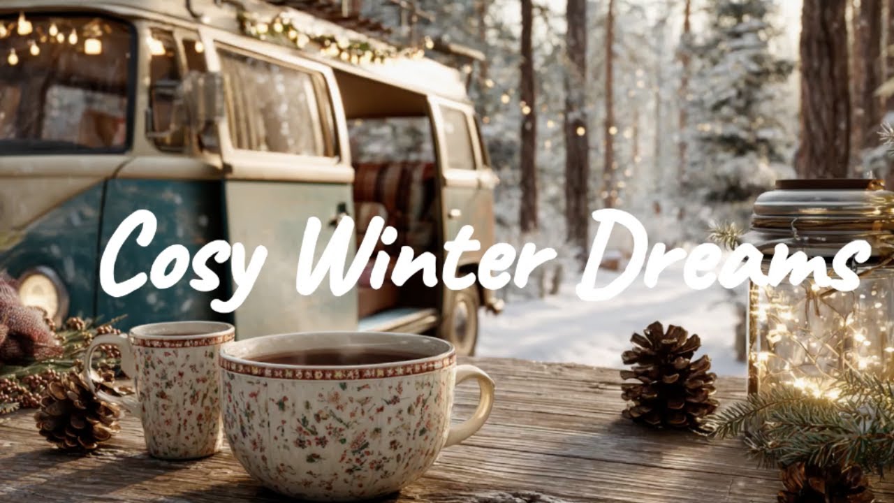 Cosy Winter Dreams ❄️ | Chill Acoustic, Indie Folk, Lofi mix for coffee, work, study, relaxing
