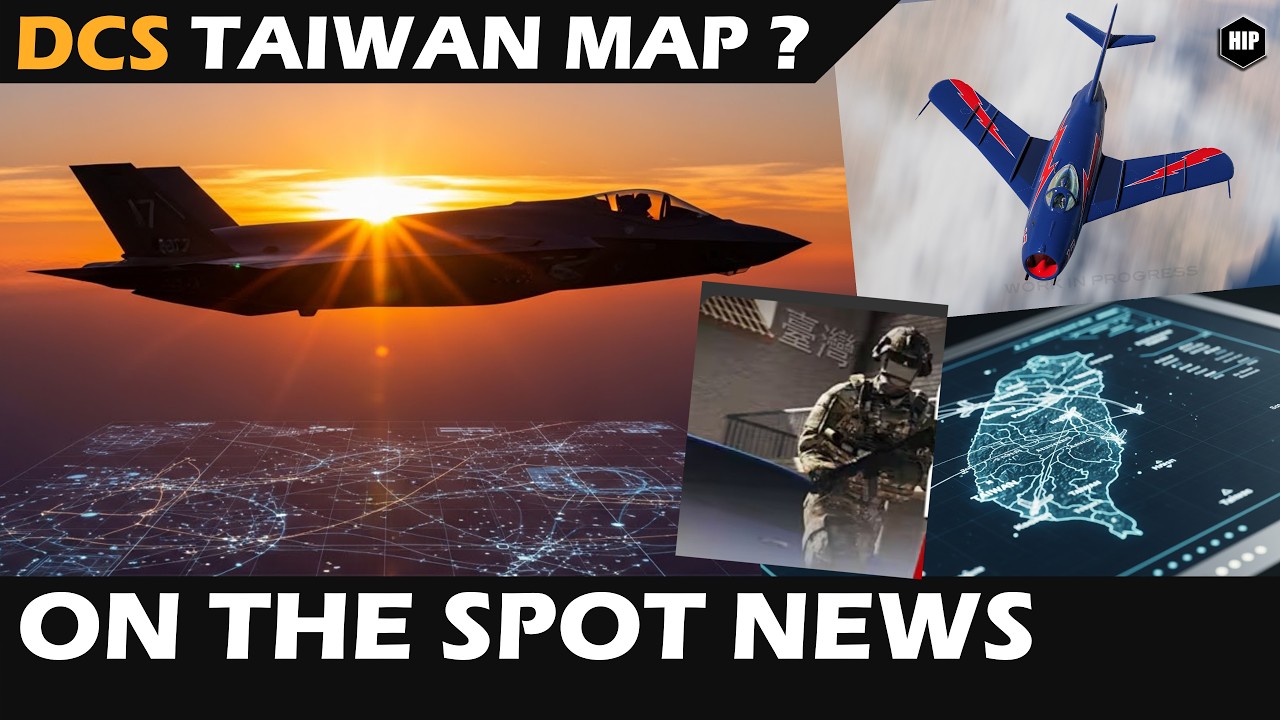 DCS Taiwan Map | A7E & MiG 17 Status | F15C & F35 Delay | F22 Air Dominance Fighter Returns