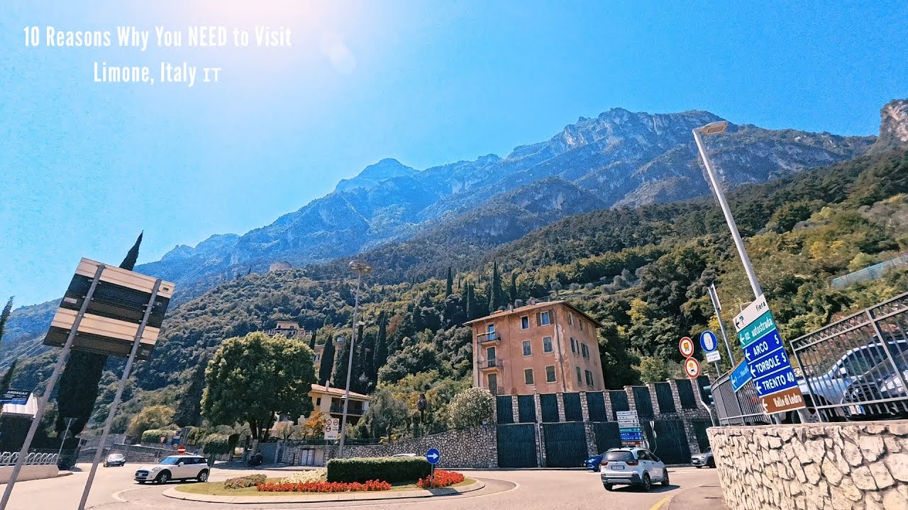 POV Relaxing Drive 🇮🇹 | Limone sul Garda, Riva del Garda & Lake Garda Views 11