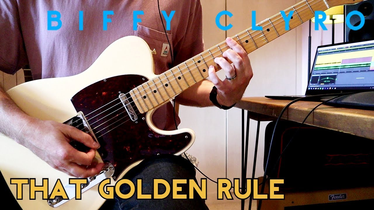 Biffy Clyro - That Golden Rule (Guitar Cover)