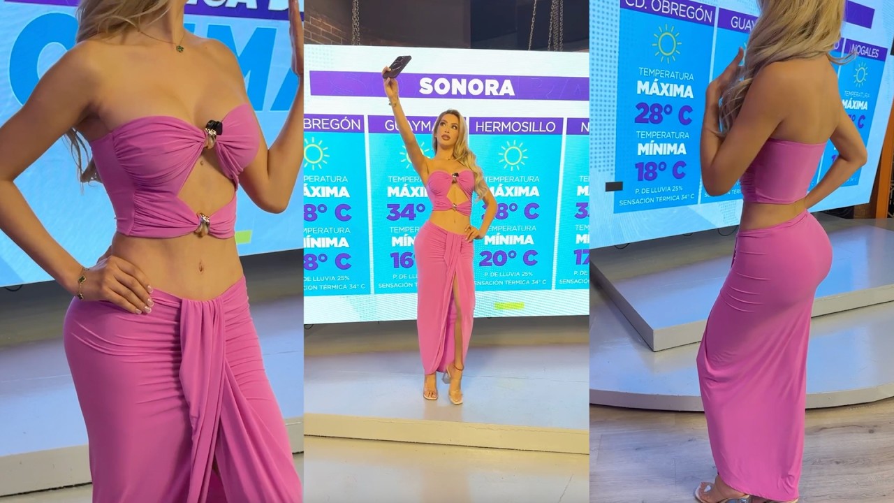 El clima con Fer Coronado 🌤️  | La chica del clima TVP
