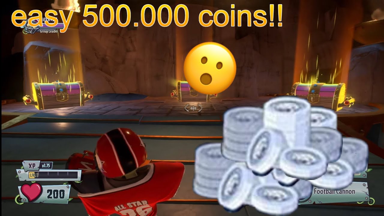 FREE 500.000 COINS GLITCH IN GARDEN WARFARE 2!