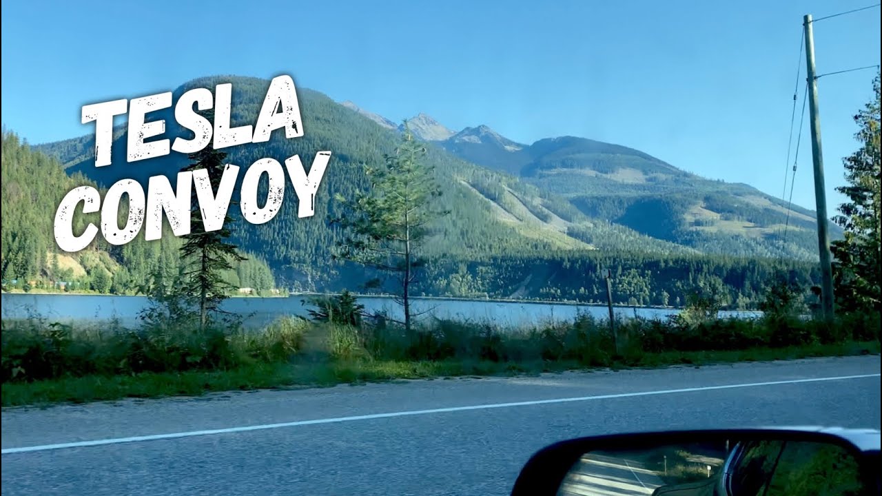 Tesla Convoy - heading for home