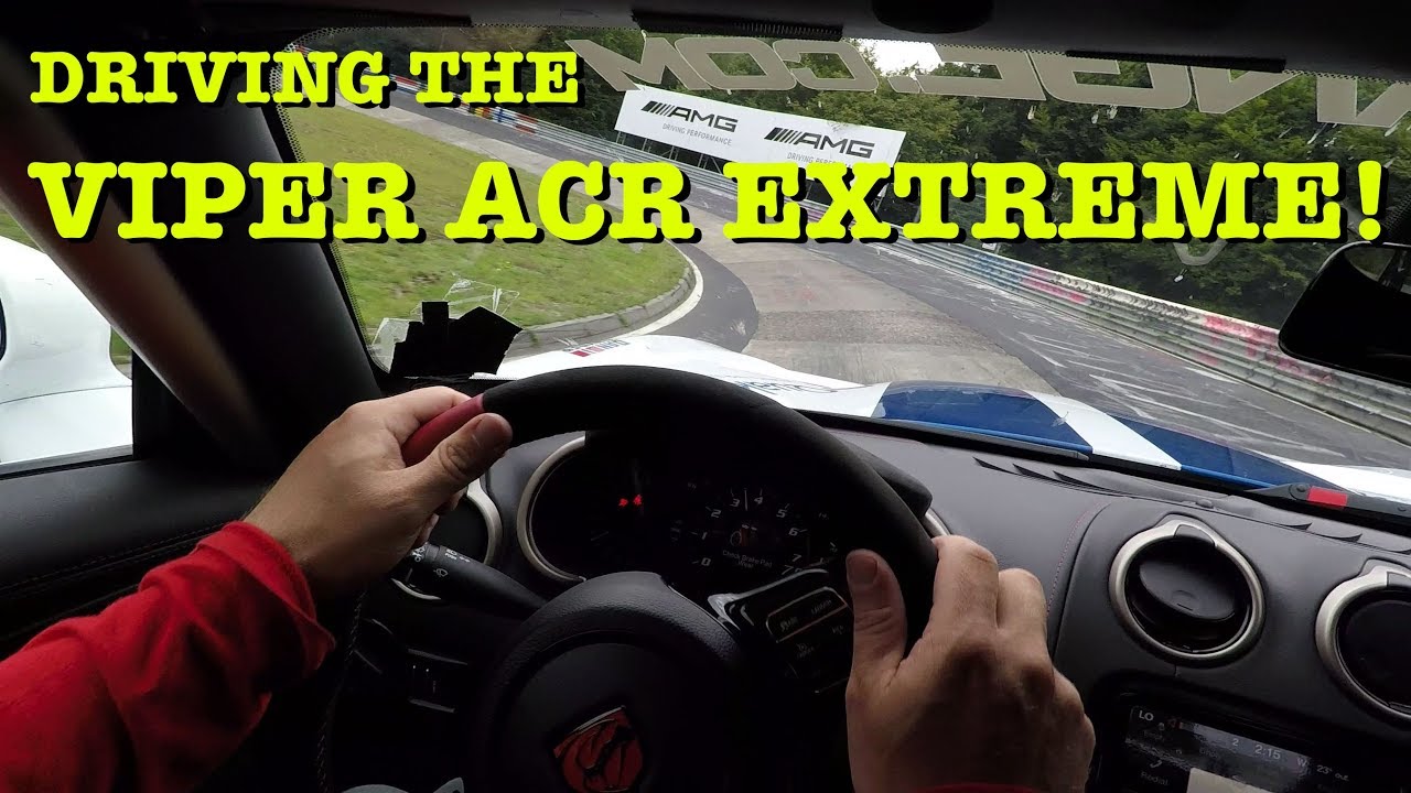 ONBOARD: I drive *that* Viper ACR Extreme on the Nürburgring Nordschleife!