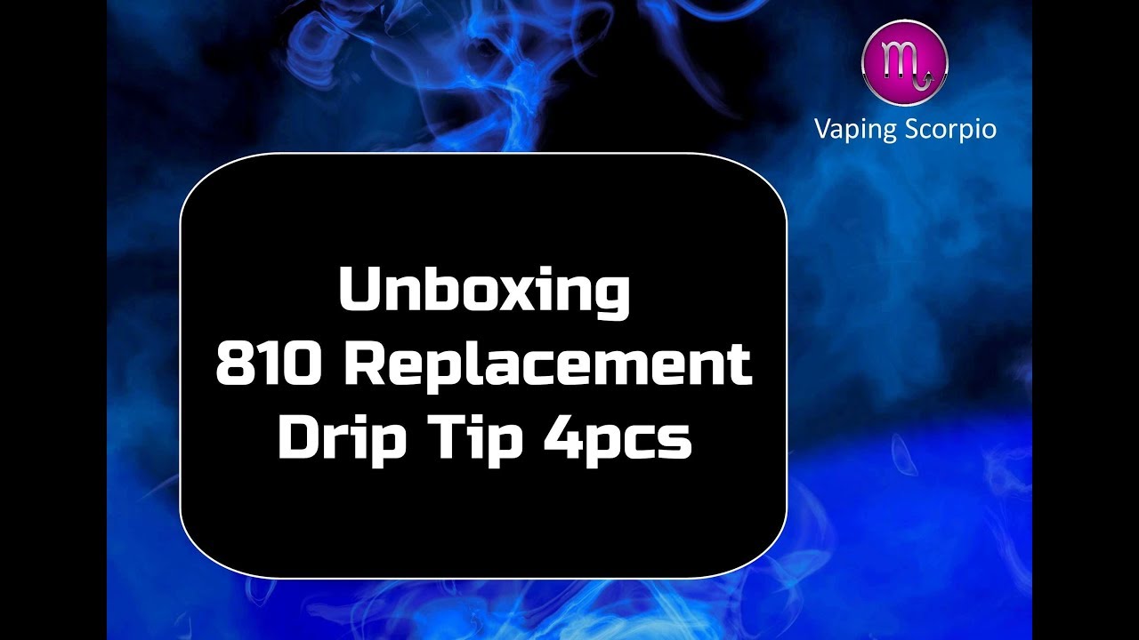 810 Replacement Drip Tip 4pcs
