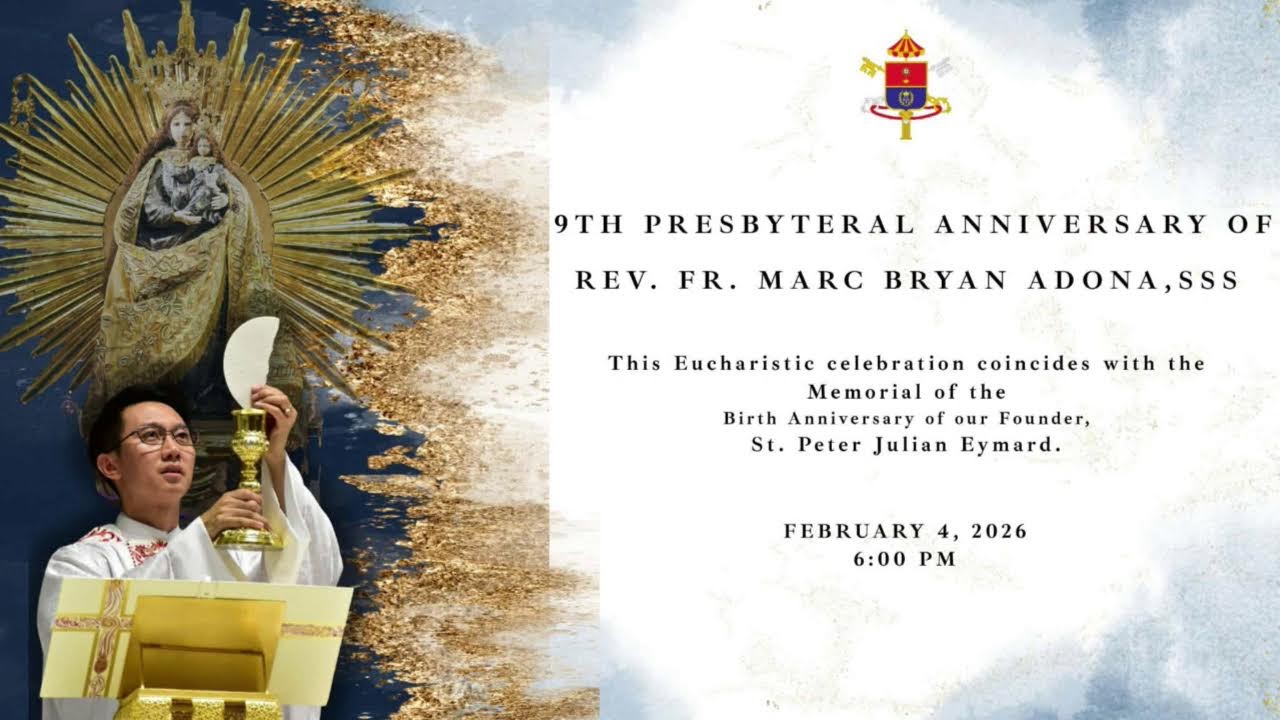 9th Presbyteral Anniversary of Rev. Fr. Marc Bryan Adona, SSS
