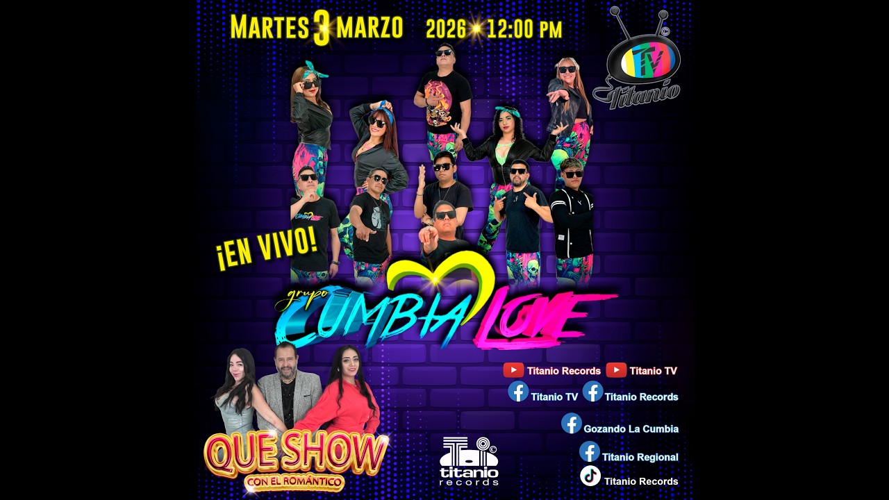 Grupo Cumbia LoVe en Que Show con el Romántico