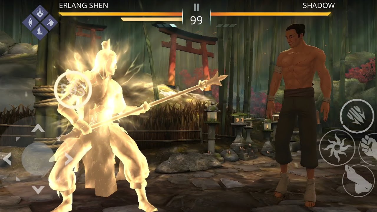Erlang Shen vs Shadow and King Of The Legion • Shadow fight 3 fox hunt event