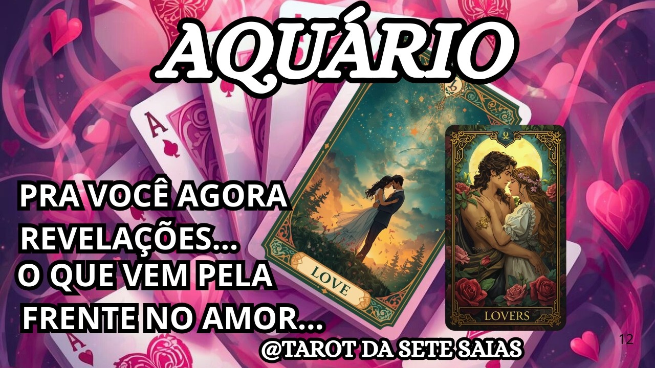 💕AQUÁRIO💞VOCÊ VAI VIVER ALGO QUE NUNCA VIVEU ANTES😮PODE  PARECER SÓ UMA AVENTURA, MAS  NÃO VAI SER