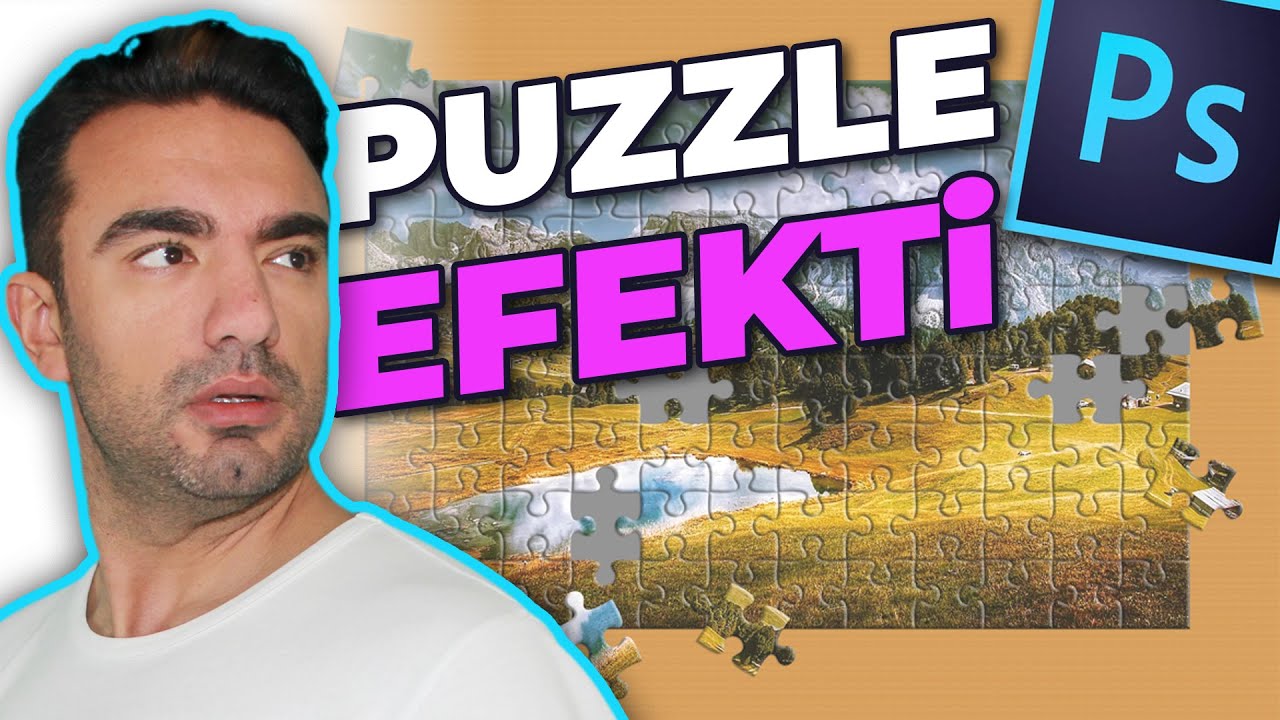 PUZZLE EFEKTİ VERME PHOTOSHOP