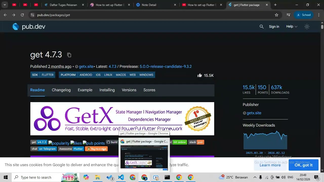 01. State Management Flutter Getx | GETX | part 1