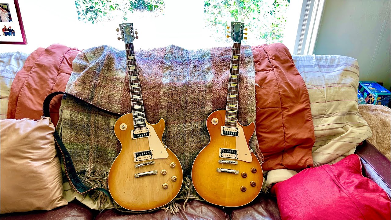 2021 vs 2002 Gibson Les Paul Classic Comparison. #gibsonguitars #gibsonusa