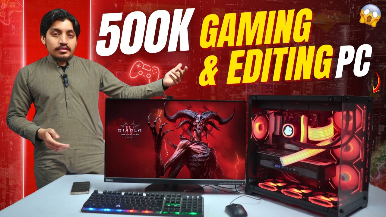 We Build the Best Gaming and Ediintg PC in 500k!! (Doctor PC)