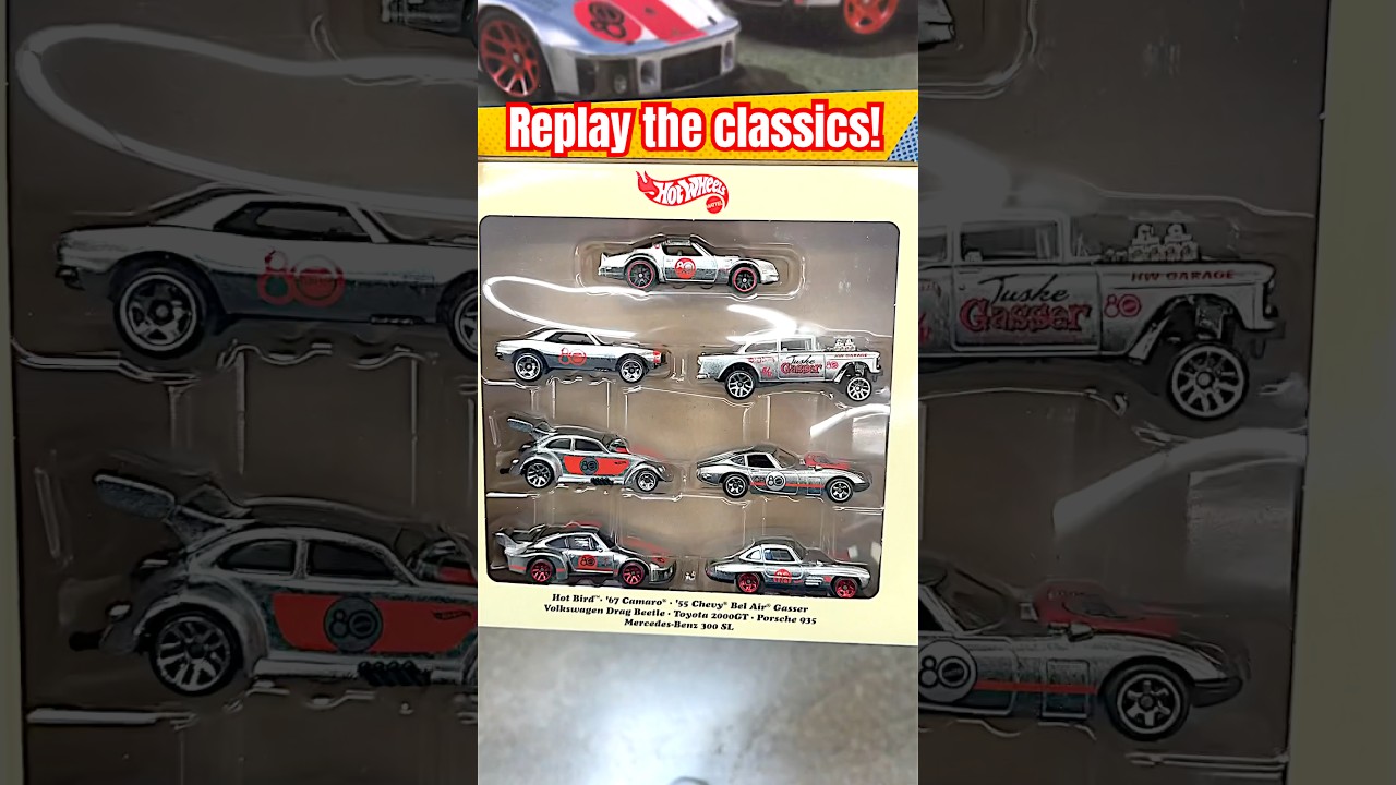 These are sick! Replay the classics, hot wheels! Walmart! 