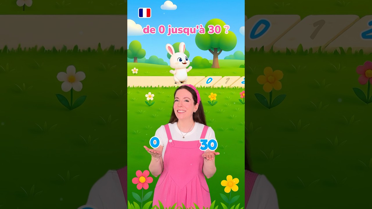 Compte 2 par 2 en fran&ccedil;ais 🇨🇵 #apprendre #enfants #d&eacute;butant #chiffres #maths