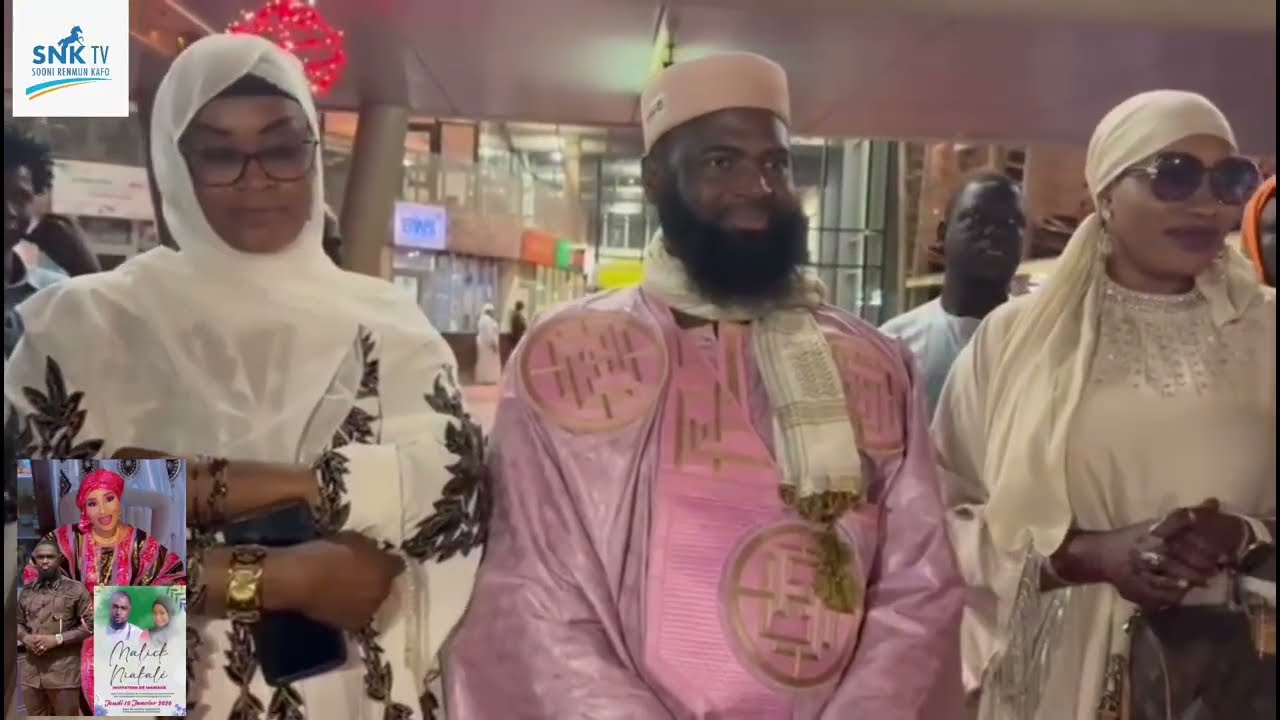 L’arrivée de la marraine Lagazelle à Bamako 