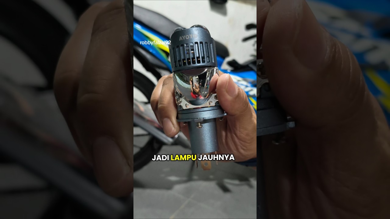 AYOTO LAMPU UTAMA H4 MOTOR MOBIL SUPER TERANG