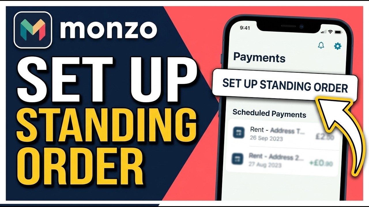 How to Set Up Standing Order With Monzo Account 2026 (Easy Guide)
