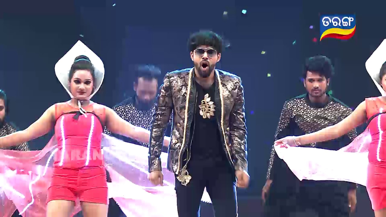 LED Light re Khanti Odia Dance | Sabyasachi | 9th Tarang Cine Awards 2018