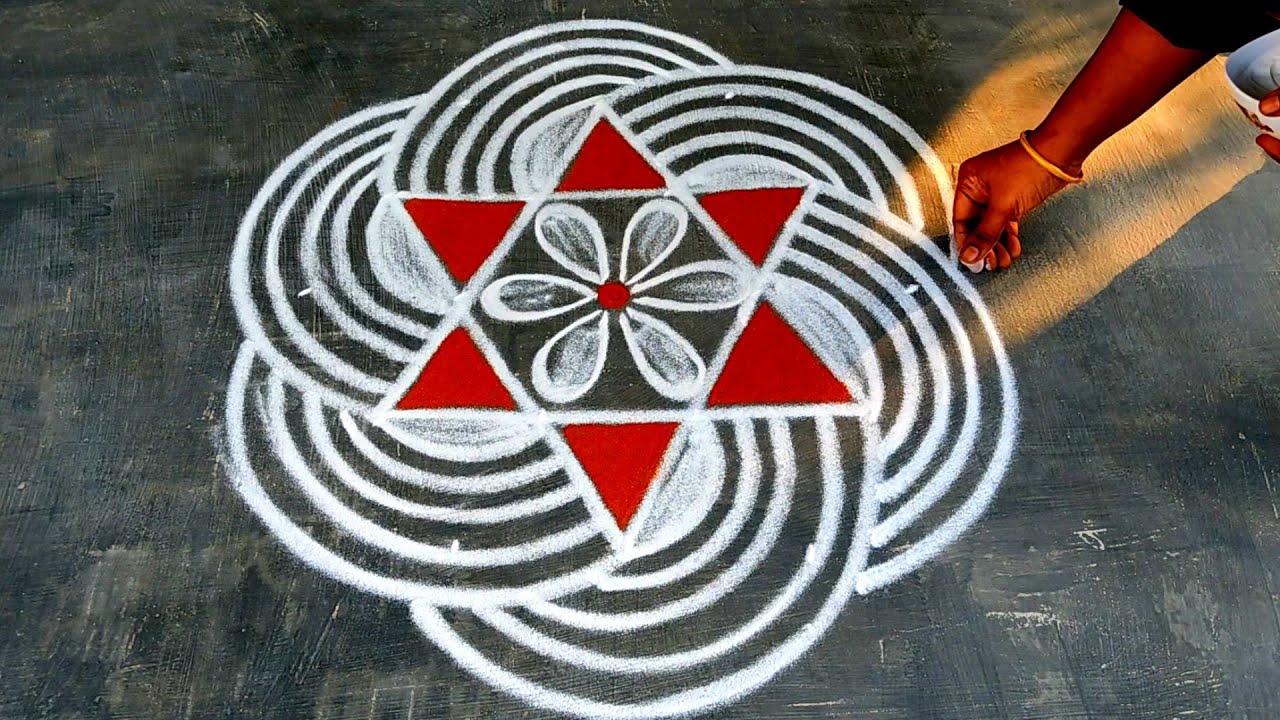 2026 Pongal kolam designs🌹Dhanurmasam muggulu Big🌹Margazhi simple Padi kolam🌹Creative Rangolis