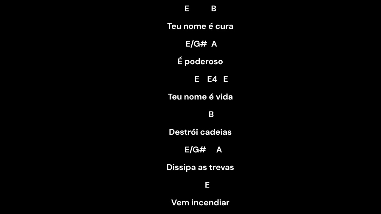 Cifra - Paulo Cesar Baruk, Marsena   Clamo Jesus I Speak Jesus